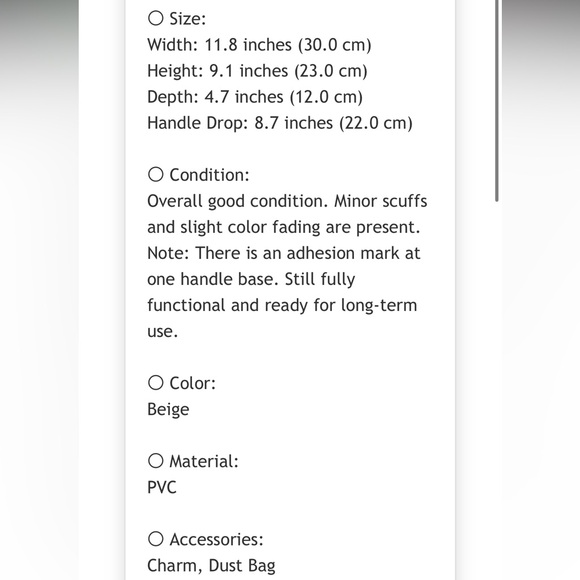 Gucci Beige and Red Signature Tote - Picture 16 of 16